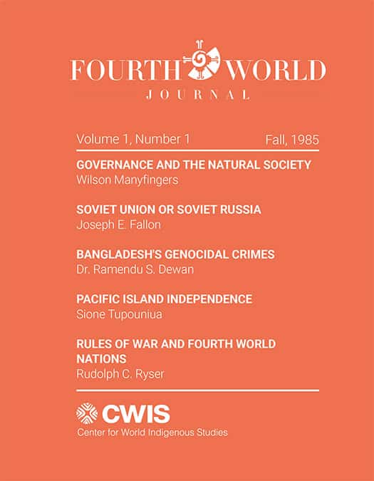 Volume 1, Number 1
